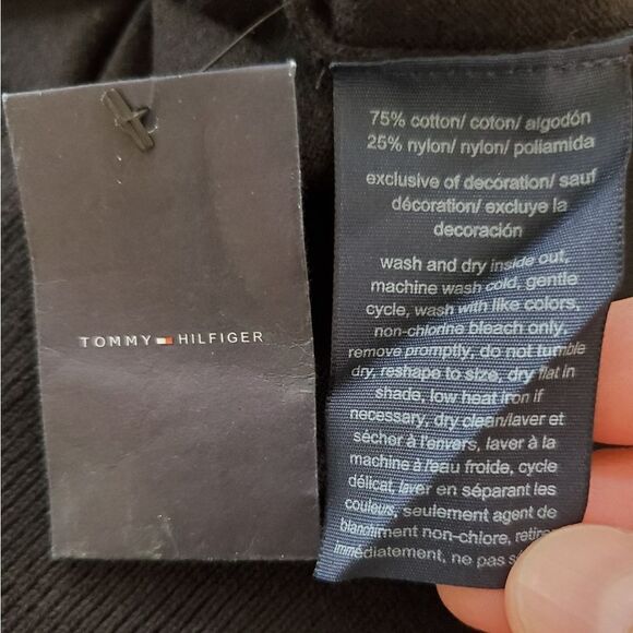 Tommy Hilfiger Solid Buttoned-Cuff Stella Sweater sz Sm - Picture 11 of 11